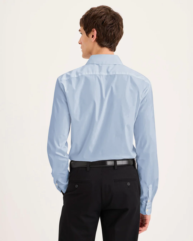 WORKDAY LS SHIRT SLIM DEAN EOE BI-STRETC Erkek Mavi Gömlek - 0030R