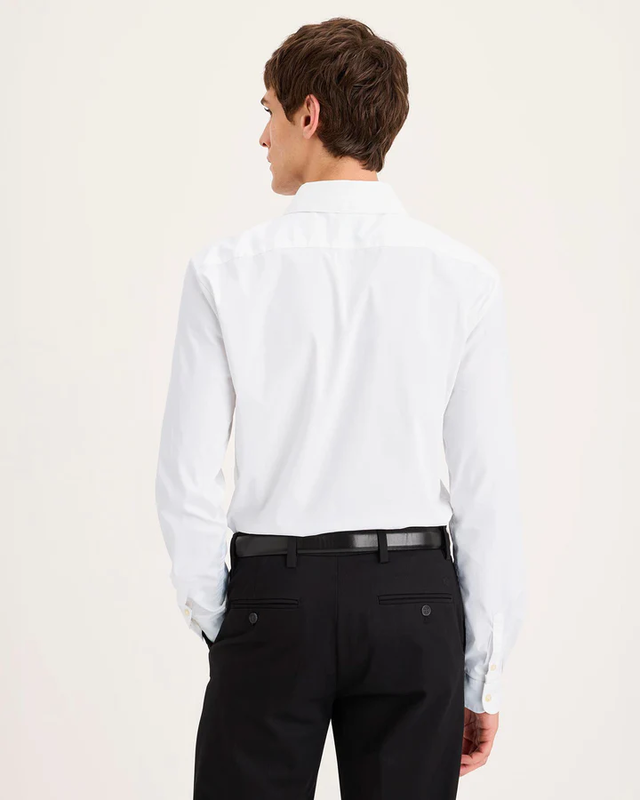 WORKDAY LS SHIRT SLIM LUCENT WHITE Erkek Yeşil Gömlek - 0030R