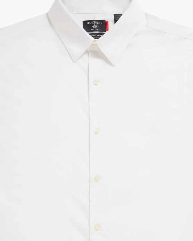 WORKDAY LS SHIRT SLIM LUCENT WHITE Erkek Yeşil Gömlek - 0030R