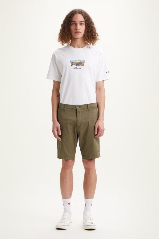 Levi's - XX CHINO SHORT II BUNKER OLIVE LTWT MST Erkek Siyah Şort - 17202