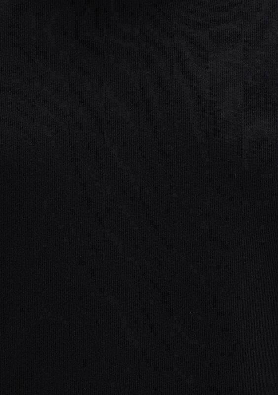 YARIM FERMUARLI SWEATSHIRT Kadın Siyah Sweatshirt - M1S10434