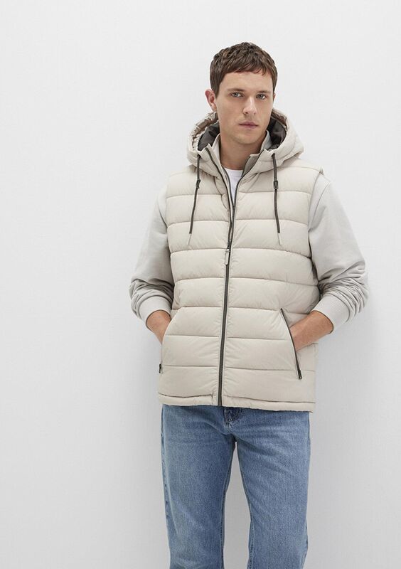 Mavi - YELEK Erkek Bej Yelek - M0110604