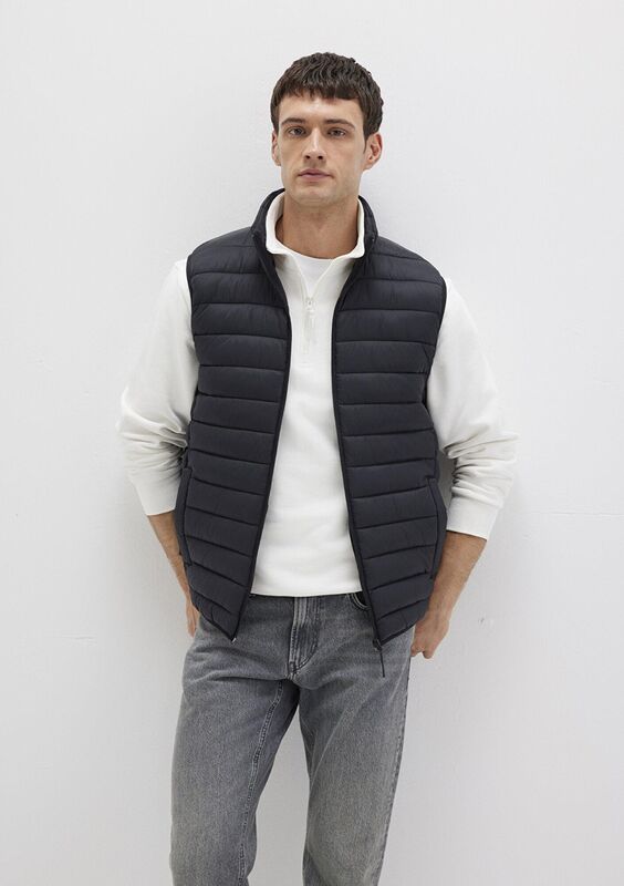 Mavi - YELEK Erkek Siyah Yelek - M0110338