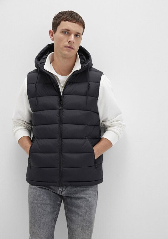 Mavi - YELEK Erkek Siyah Yelek - M0110604