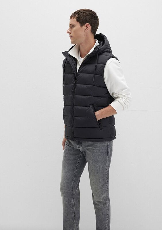 YELEK Erkek Siyah Yelek - M0110604