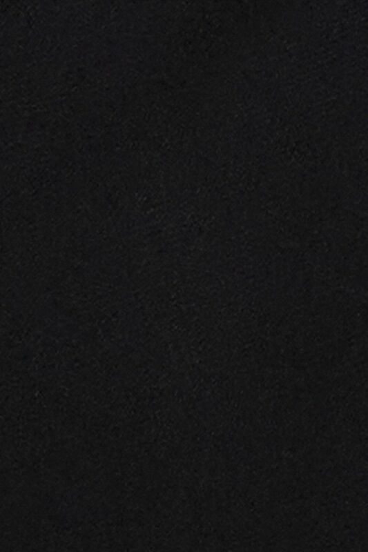 Yüksek Bel Önü Dökümlü Pileli Krep Mini Etek Kadın Siyah Etek - 323A4RA0L001F