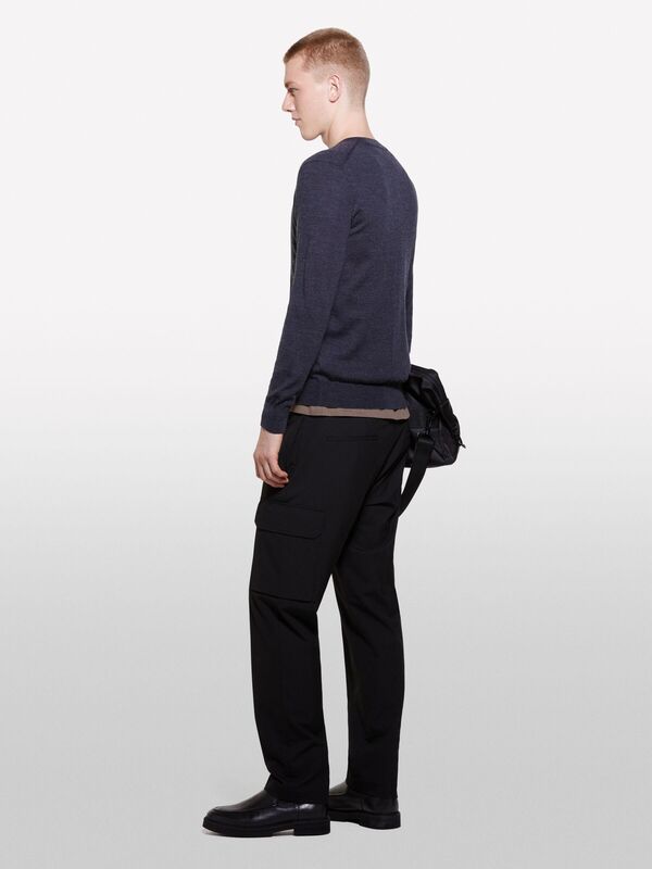 Yün Karışımlı Bisiklet Yaka Kazak Erkek 508 Kazak - 324A11BAS100Y