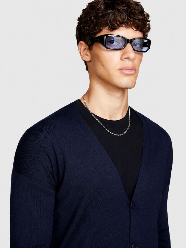 Yün Karışımlı Hırka Erkek Renkli Hırka - 323A11BAS600J