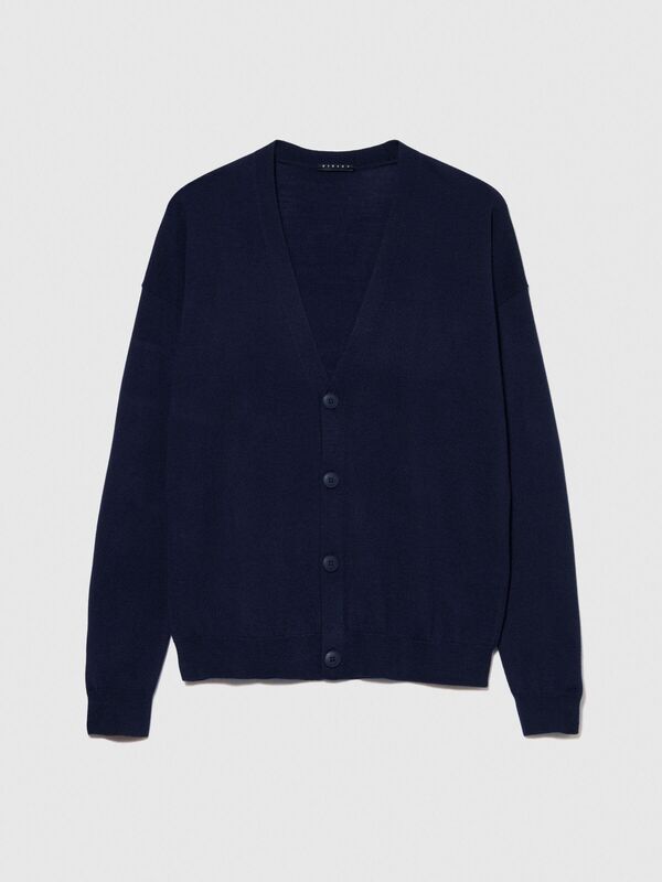 Yün Karışımlı Hırka Erkek Renkli Hırka - 323A11BAS600J