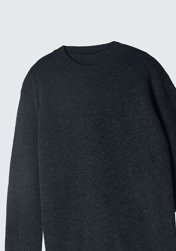 Yün Karışımlı Normal Kesim Bisiklet Yaka Kazak Erkek 508 Kazak - 324A1244S102F