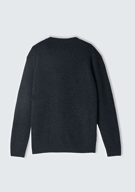 Yün Karışımlı Normal Kesim Bisiklet Yaka Kazak Erkek 508 Kazak - 324A1244S102F