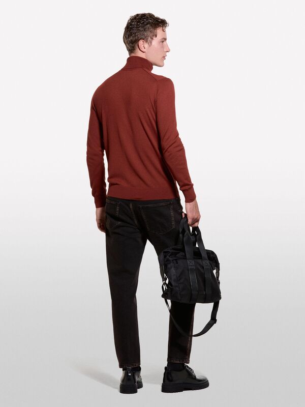 Yün Karışımlı Slim Fit Kazak Erkek 1M6 Kazak - 324A11BAS200A