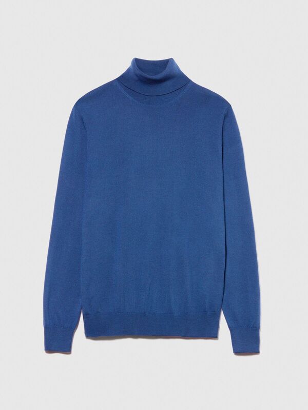 Yün Karışımlı Slim Fit Kazak Erkek Pembe Kazak - 323A11BAS200A