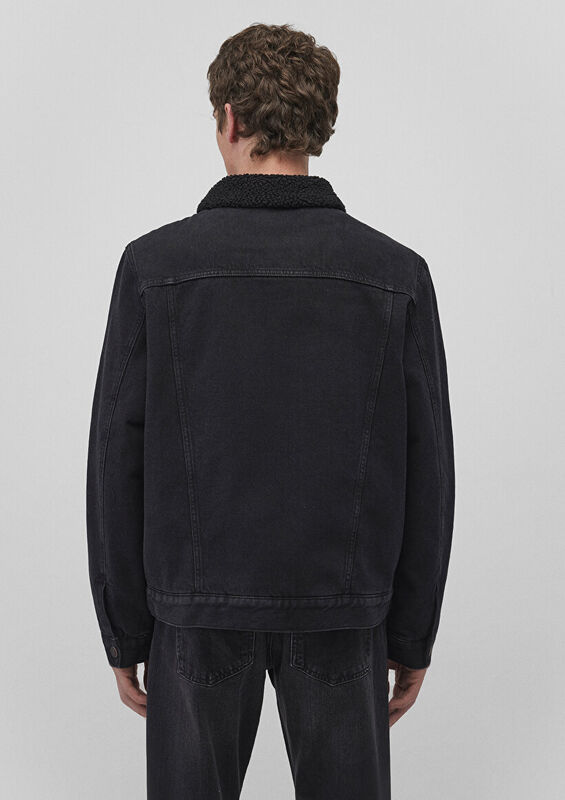 ZANDER Erkek Siyah Denim Ceket - M0111214