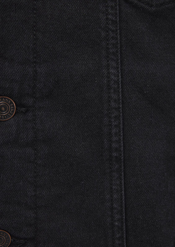 ZANDER Erkek Siyah Denim Ceket - M0111214